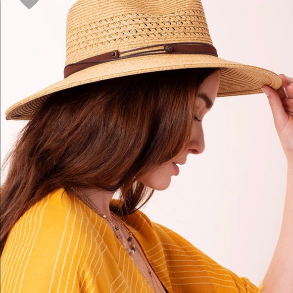 Banded Straw Hat - Picture 5 of 6